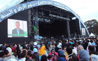 concierto del Earth Day