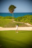 Golf en la mexicana Riviera Maya