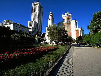 madrileña Plaza de España