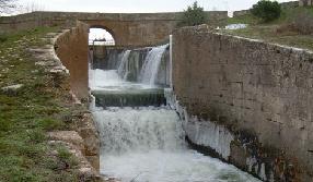 Canal de Castilla en Ribas