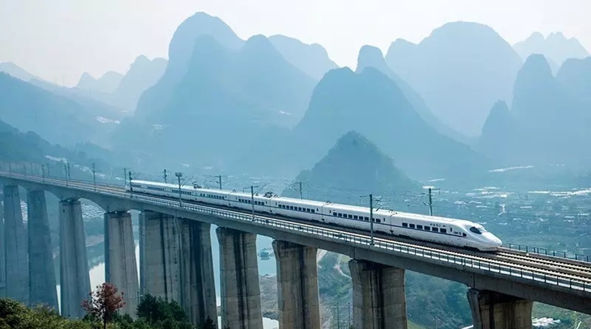 China tren bala