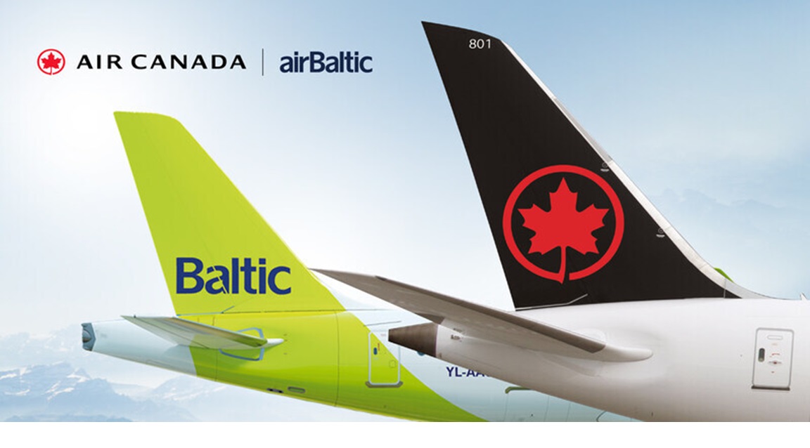 Air Canada Air Baltic