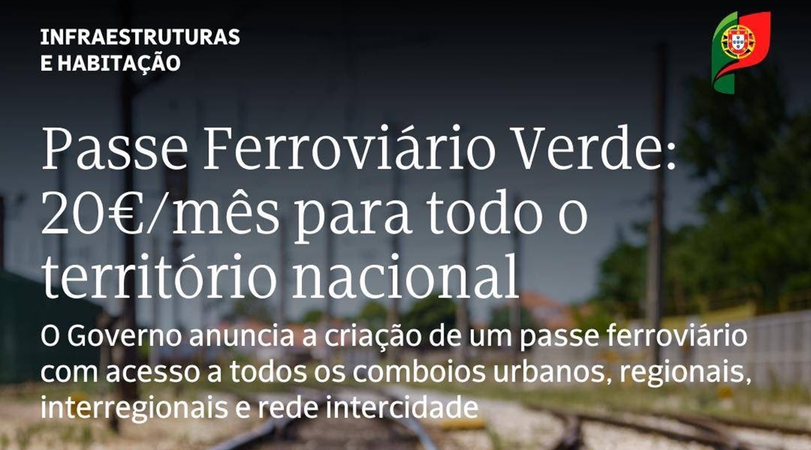 Portugal Pase Ferroviario