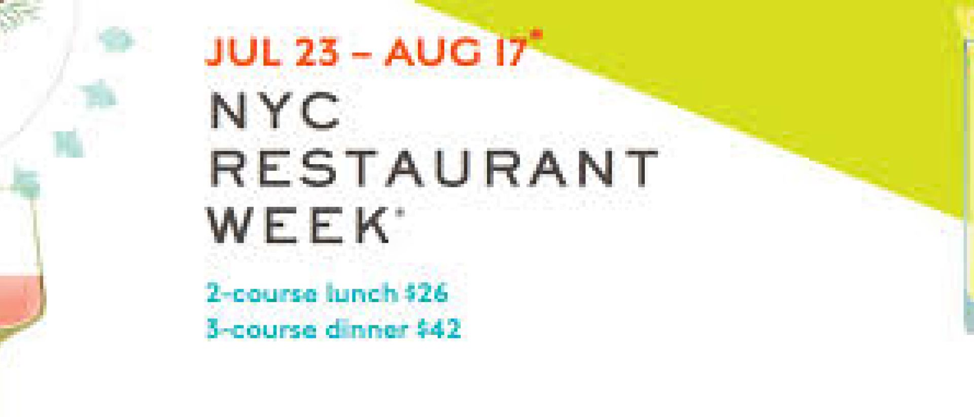 Vuelve la edición estival de la NYC Restaurant Week Expreso